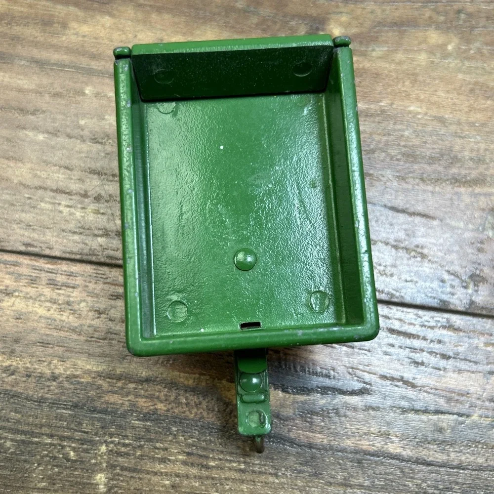 Vintage 1960's 70's Ertl John Deere 140 Lawn Garden Tractor W/ Dump Cart 1:16